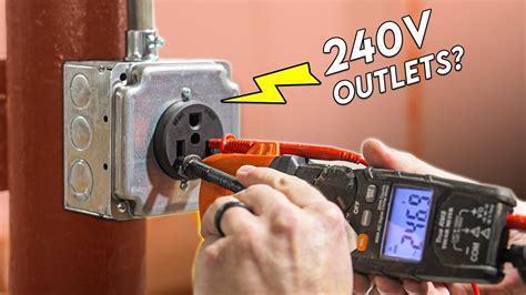 cost to install 240v outlet